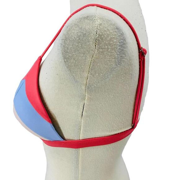 Hula Honey Colorblocked Molded Cup Push-Up Bikini Set Womens Large - Picture 3 of 14